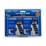 Brother LC57BK (2 Pack)