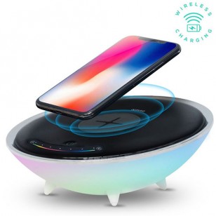mbeat actiVIVA Wireless Charging Station with RGB Lighting