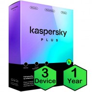 Kaspersky Plus - 3 Device 1 Year (Electronic Order)